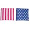 Triumph 6 in. x 6 in. 16 oz. Bean Bags with Tub, Patriotic, 8PK 12-0028-3 - alternate 4